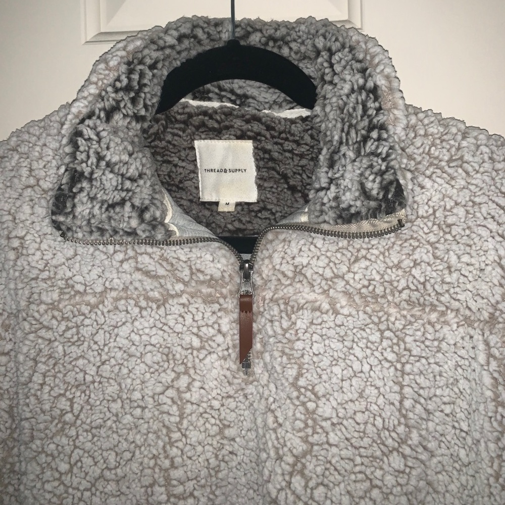 fuzzy jacket - Picture 2 of 3